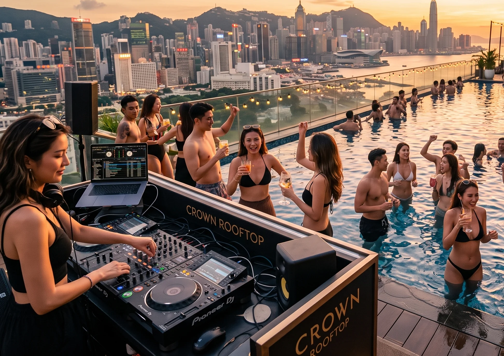 Sunset Pool Sessions